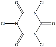 Molecular Structure of Trichloroisocyanuric Acid