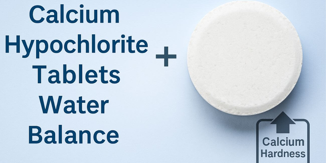 Calcium Hypochlorite Tablets For Improving the Water Balance