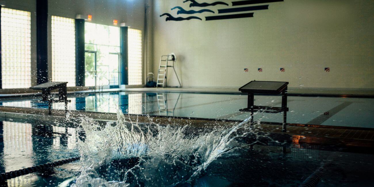 Swimming In a Pool With Good Condition